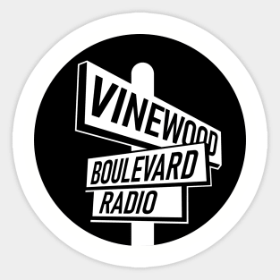 Vinewood Boulevard Radio Sticker